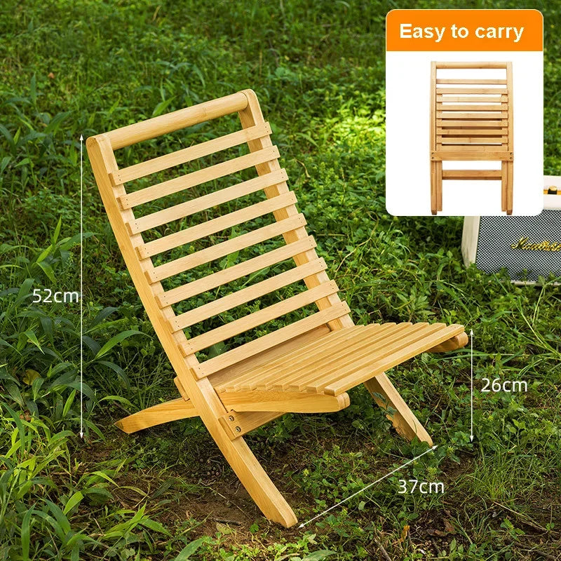 Portable Camping Chair Folding Pool Relax Minimalist Lounge Chair Living Room Balcony Leisure Chair Outdoor Furniture
