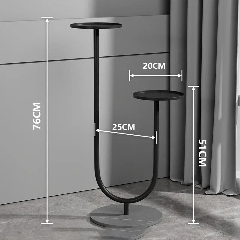 Creative Metal Floor Stand Flower Rack Flowerpot Vases Holder Decorative Planters for Plants Display Shelves Balcony Furniture
