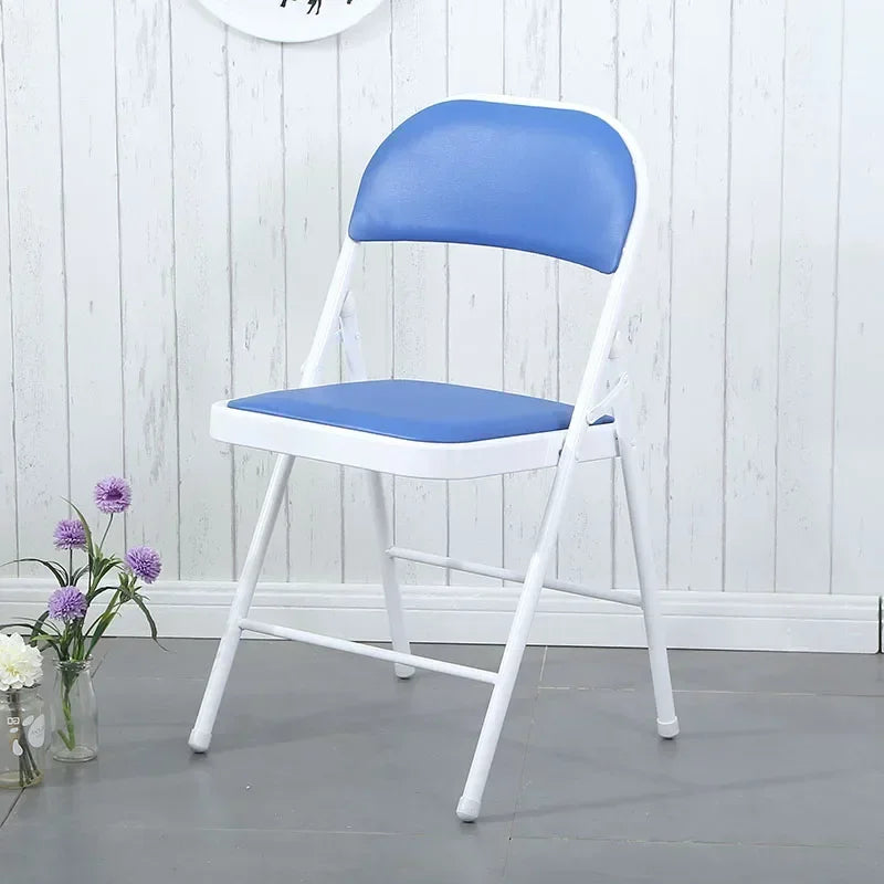 Steel Folding Chair Black Foldable for Camping & Outdoor Portable Seating Space-Saving  Durable Construction Beach Chair