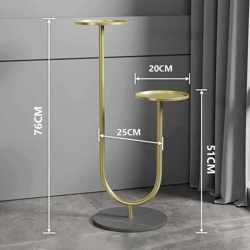 Creative Metal Floor Stand Flower Rack Flowerpot Vases Holder Decorative Planters for Plants Display Shelves Balcony Furniture