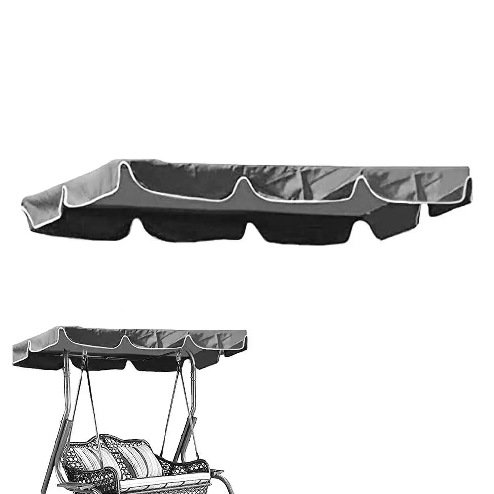 Swings Garden Courtyard Outdoor Swing Chair Hammock Canopy Summer Waterproof Roof Canopy Replacement Swing Chair Awning