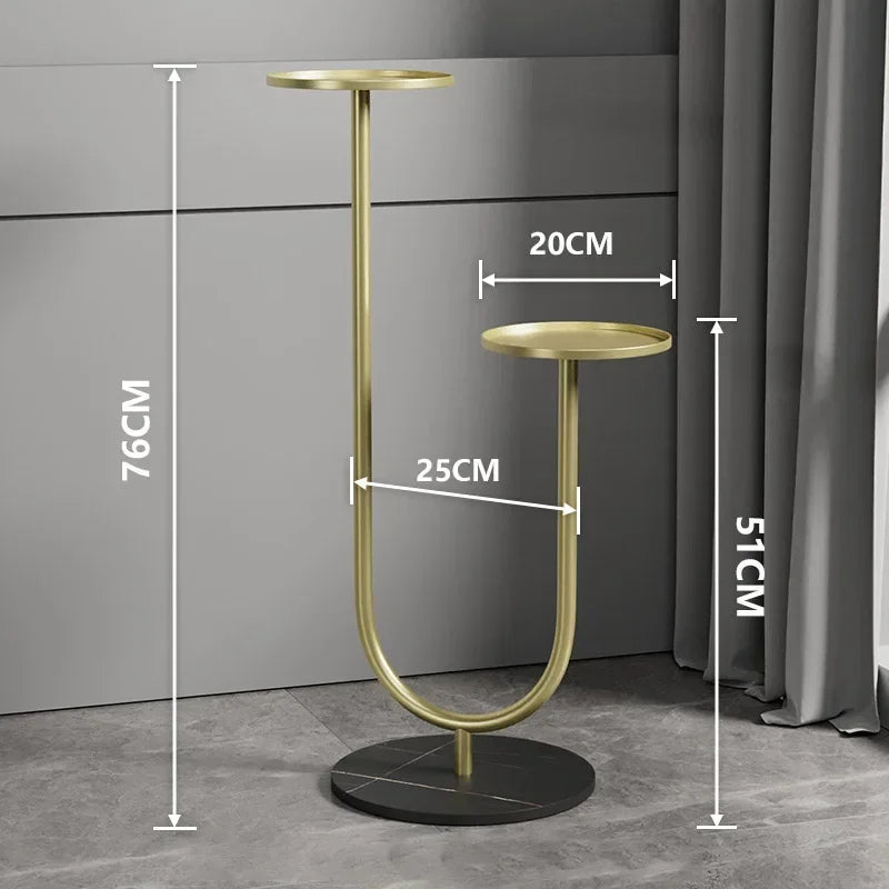 Creative Metal Floor Stand Flower Rack Flowerpot Vases Holder Decorative Planters for Plants Display Shelves Balcony Furniture