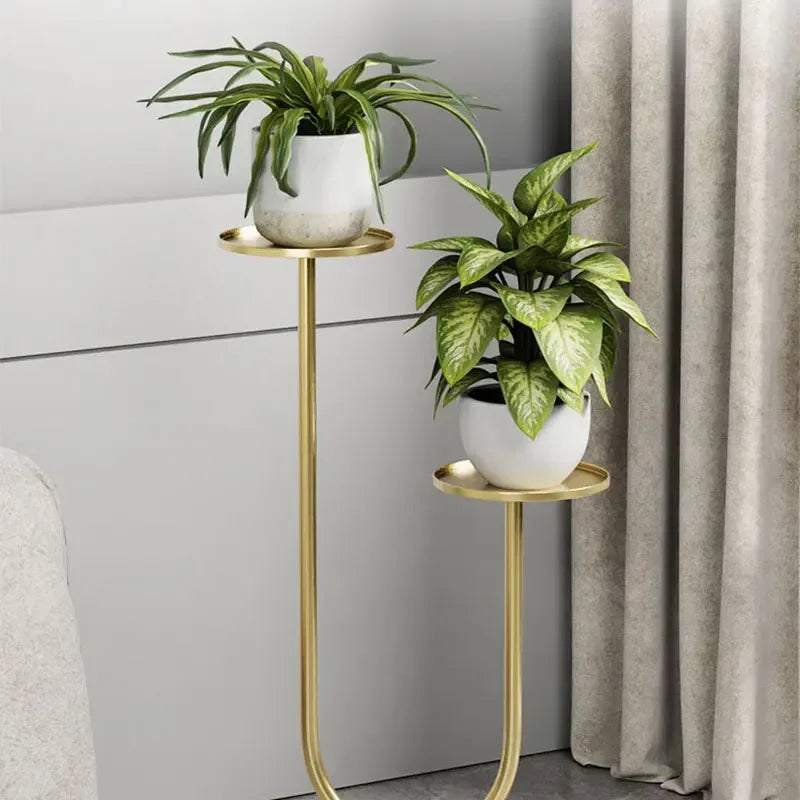Creative Metal Floor Stand Flower Rack Flowerpot Vases Holder Decorative Planters for Plants Display Shelves Balcony Furniture